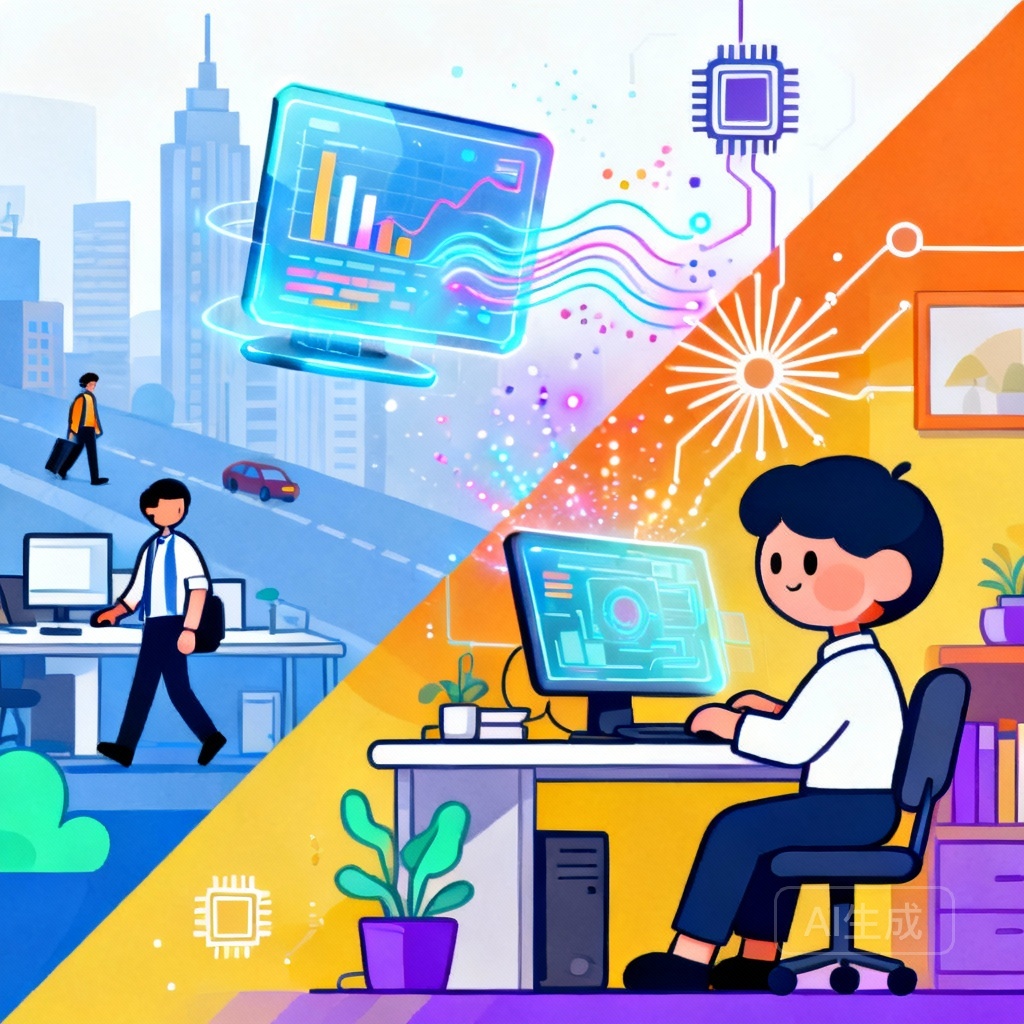 远程办公常态化的影响：重塑工作方式与城市