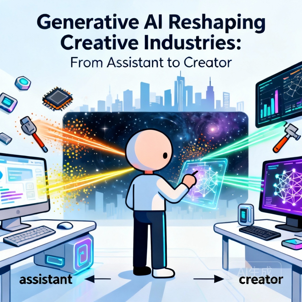 生成式AI重塑创意产业：从辅助工具到创作