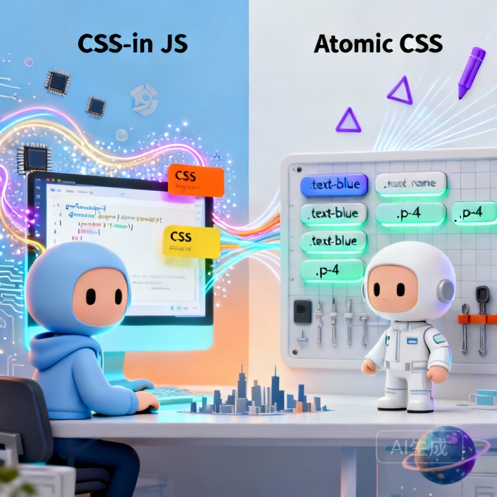 CSS-in-JS与原子化CSS对比：现